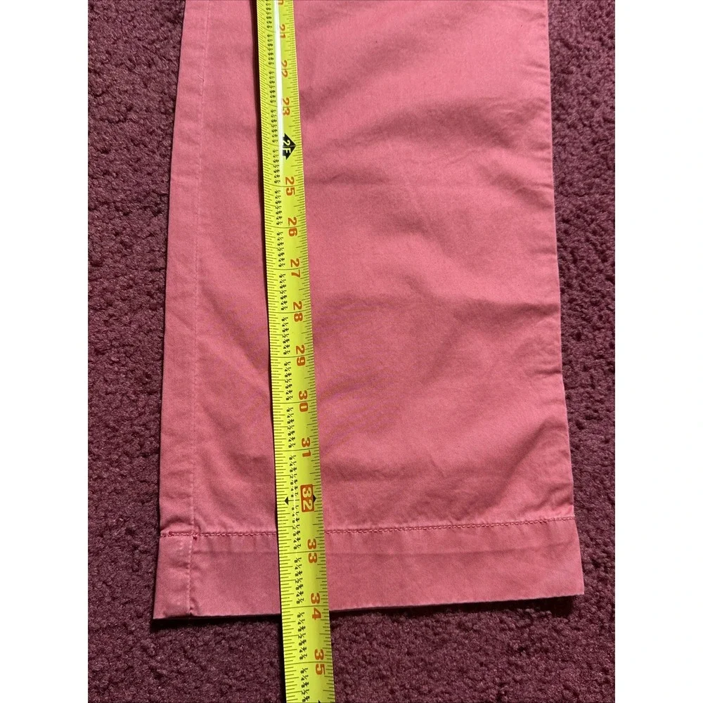 NWT Polo Ralph Lauren Suffield Chino Pants Mens 34x32 Salmon Pink Golf Preppy